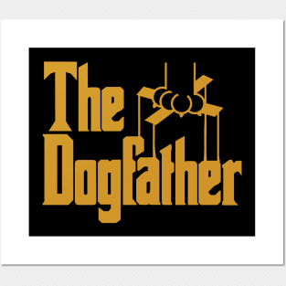 The Dogfather T-shirt Design Posters and Art